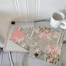 1件 書本式支架保護平板電腦保護殼，相容 A16 2025、 Galaxy Tab S9 FE/S8 Plus/S7/S10、Oppo Pad、 Matepad、Vivo Pad、Honor Pad、 Xiaoxin Pad - 彩色 - 查看 2