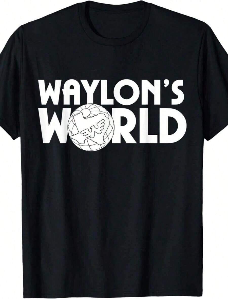 Waylon Jennings - Official Merchandise - Waylon's Breathable And Comfortable Shirt - Black 3 - View 1