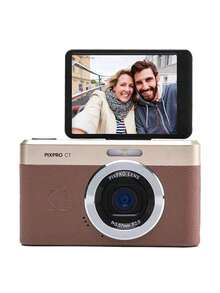 Kodak C1 Digital Camera 2.8-Inch Flip Screen 13MP High Definition Image Quality & Wide Angle Shooting 1080P Video Ultra-Thin Body Portable Auto Focus - View 11