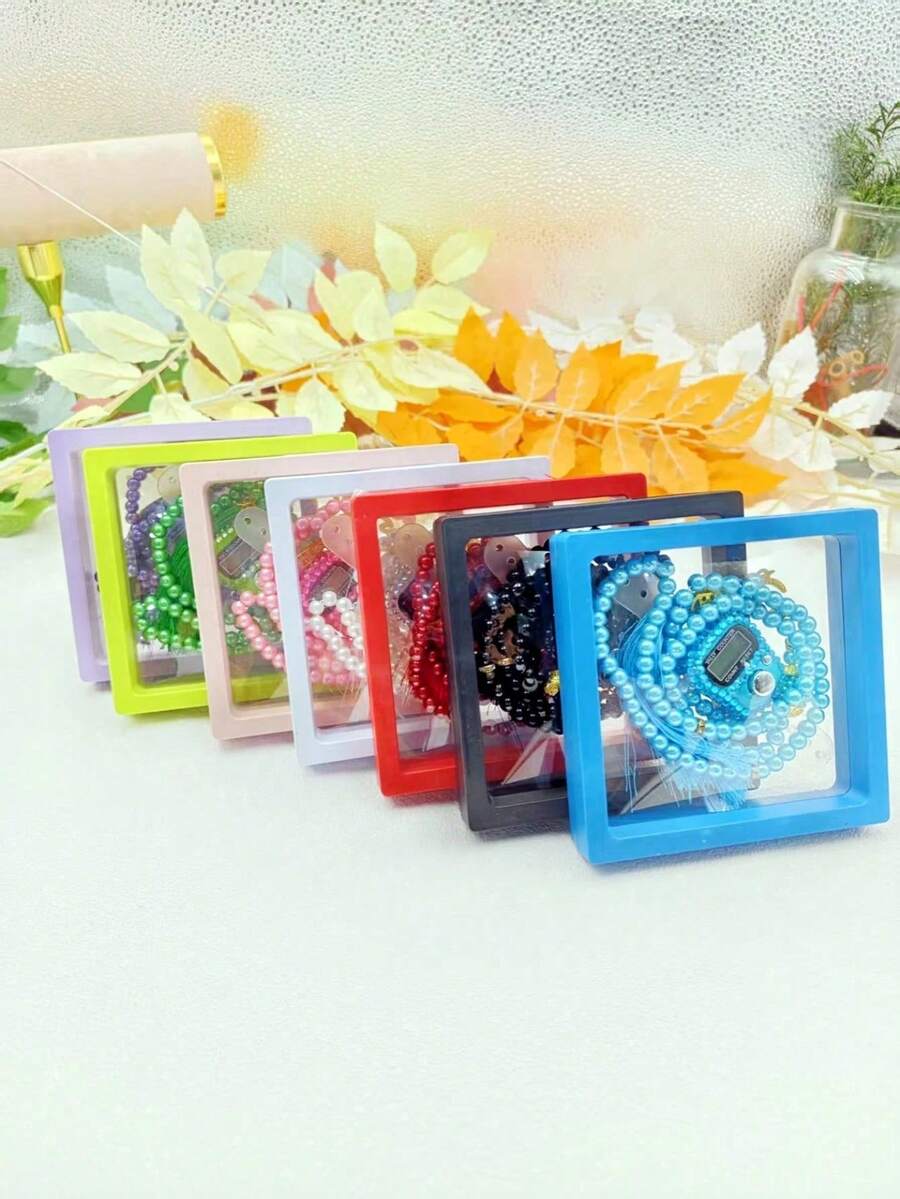 Pearl Beads Electronic Counter, Rhinestone Studded Silent Precise Counter, Muslim Prayer Beads, Portable Personal Tally Counter, Elegant Faux Pearl Tassel Design, Suitable For Daily Prayer, Meditation, Commuting, Comes In Delicate Gift Box - Multicolor - View 1