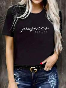 Women T-Shirts - Black - View 8