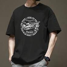 Men's Fashion Brand T-Shirt 2026, New, Short Sleeve, Summer, Pure Cotton, Men's T-Shirt, Men's Medium Sleeve T-Shirt. - 紅色和黑色 - 查看 12