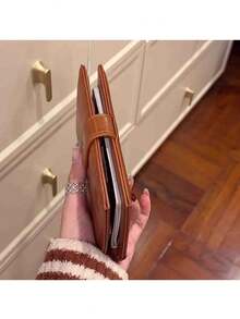 RFID 防盜護照夾，多功能大容量旅行信用卡錢包，極簡旅行護照保護套錢包 RFID 防盜名片夾旅行配件，適合女性和男性 - 彩色 - 查看 3