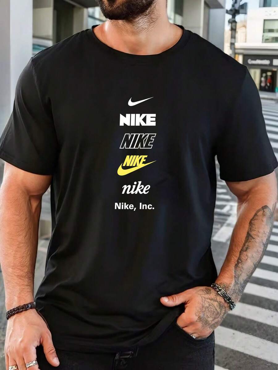 Men T-Shirts - Black - View 1