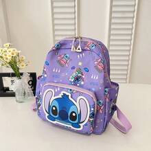 Ba lô in hình Lilo & Stitch của Disney, ba lô hoạt hình màu xanh dễ thương, phù hợp cho trường học, du lịch và sử dụng hàng ngày. - Nhiều màu - Xem 11