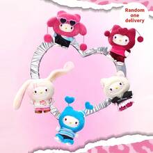 Miniso Sanrio 角色盲盒人氣明星系列 Hello Kitty 盲盒，精緻乙烯基吊飾裝飾（隨機發貨 1 個） - 彩色 - 查看 1
