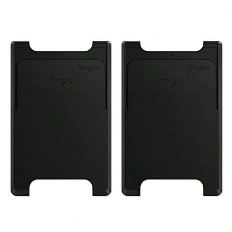Adhesive Cardholders - Black - View 1