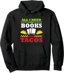 Book Nerd Compatible, Fun Gift For Readers, Book Lovers, Men And Women, Hoodie. - 黑色 18 - 查看 7