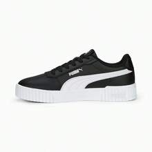 Puma 38584910 女士厚底时尚撞色休闲运动鞋，春夏款 - 黑色 - 查看 2