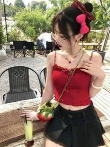 Women Tops - Green - View 6
