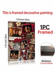 1 Personalized Photo Collage Template, Suitable For Friends Custom Poster, Custom Wall Art, Sisters Photo Album Poster Template Image Customization, Perfect Gift For Friends Customizable Item - Multicolor - View 14