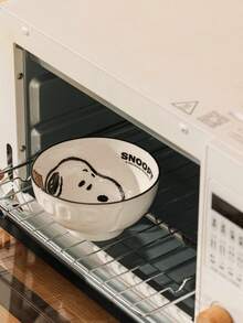 Juego de cuencos de cerámica Snoopy, cuencos de arroz con estampado de dibujos animados de Peanuts, aptos para microondas & lavavajillas, perfectos para comidas diarias & regalos - Multicolor - Ver 3