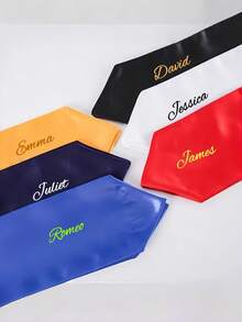1 Xale de formatura personalizado com várias cores e alças de ombro opcionais, adequado para deslocações, regresso à escola, cerimónias de formatura, festas, aniversários, épocas de formatura e épocas de regresso à escola - Multicolorido - Ver 10