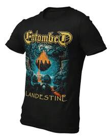 Entombed Clandestine T-Shirt - 黑色 - 查看 5