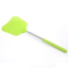 1pc Retractable 4-Section Fly Swatter, Stainless Steel Telescopic Mosquito & Fly Swatter, Extendable Manual Pest Control Tool, Suitable For Home Kitchen, Durable Summer Insect Killer - A - View 5