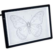 Art Tracing Board - Ideal For Sketching, Animation, Tattoo Transfer, And Diamond Painting - Black - View 1