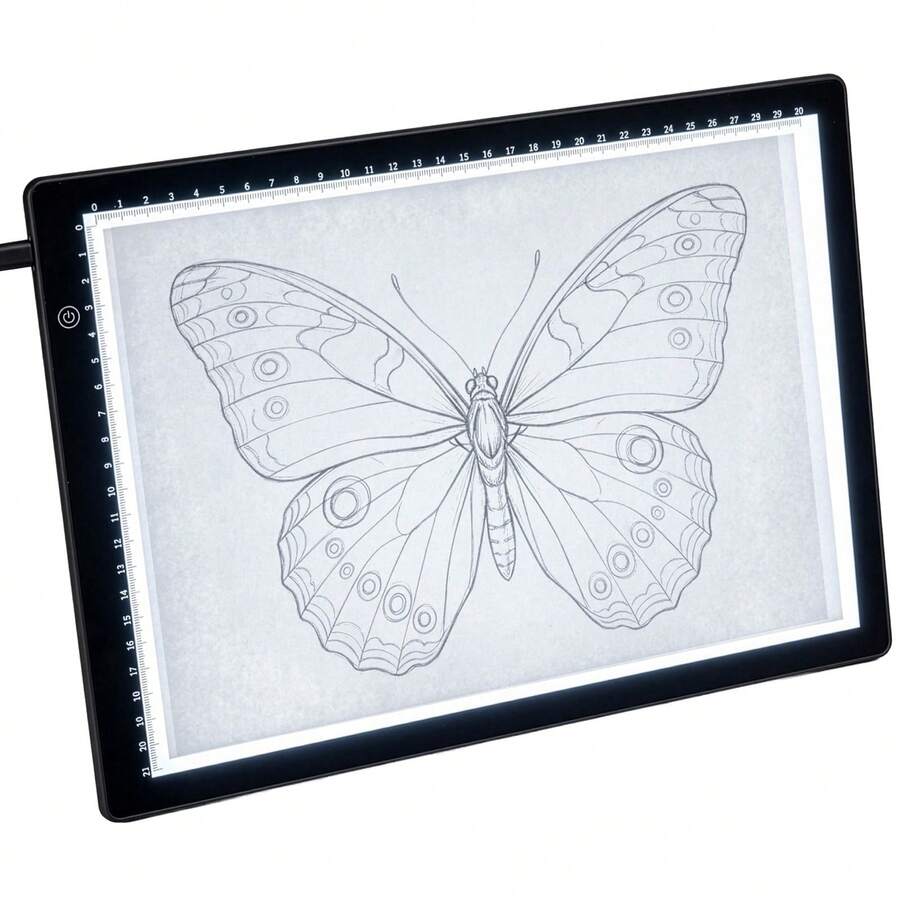 Art Tracing Board - Ideal For Sketching, Animation, Tattoo Transfer, And Diamond Painting - Black - View 1