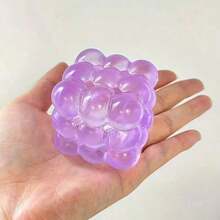 1 Stück 3D Marshmallow Würfel Quetschball Spielzeug, sensorisches Spielzeug zur Stresslinderung, Osterparty Outdoor Spiel Geschenk, Druckball Spielzeug, Weihnachtsstrumpf Füllung, Badezimmer Spielzeug, Zufällige Verpackung - Verschiedenfarbig - Übersicht 13