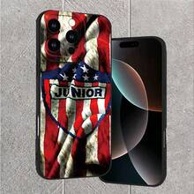Funda para teléfono: Funda para teléfono - Estilo| Insignia JUNIOR - Duradera y de Larga Duración| Protección de la cámara| Resistente a golpes y caídas| Antideslizante Mate| Moda de Lujo Ligero, Impresión UV Adecuada para iPhone 17/16/15/14/13/12/11/XS/XR/X/7/8/Plus/Pro/Max - Color mixto 1 - Ver 6