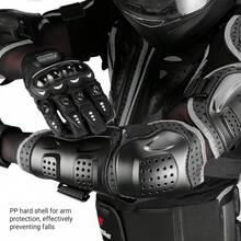 Perlengkapan Pelindung Motor, Pelindung Lutut dan Siku Motor, Pelindung Dada dan Punggung, Pelindung Siku, Pelindung Balap Off-Road, Pelindung Motocross, Pelindung Punggung dan Dada, Aksesoris Motor, Perlengkapan Berkendara untuk Wanita dan Pria, Hadiah untuk Pengendara - A - View 5