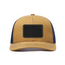 Polo de golf , Gorra de golf, Gorra de golf, Gorra de golf, Para hombre, Para mujer, Gorra con visera, Sombrero de sol para mujer LA En stock, etiqueta de cuero en blanco para grabado láser, gorra de béisbol, gorra deportiva casual para adulto, gorra de malla transpirable, gorra de protección solar, DIY 2026. - Red en blanco y negro - Ver 4