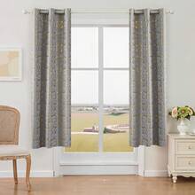 1 pieza/2 piezas Cortinas opacas/Cortinas con estampado de mármol en lámina/Diseño con ojales en la parte superior/Múltiples colores y tamaños disponibles/Cortinas 100% opacas/Protección de privacidad/Bloqueo de luz solar y oscurecimiento de la habitación/Cortinas para sala de estar, dormitorio, estudio/Cortinas para días festivos/Cortinas gris oscuro - Gris Oscuro - Ver 28