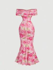 Women Midi Dresses - Multicolor - View 5