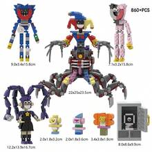 860+ PCS Building Blocks Bobbie Figurine, Small Particle Bricks, Game Time Decor Model, ABS Material, Gift For Boys & Girls, Home Indoor Decoration, Holiday Gift - Multicolor - View 11