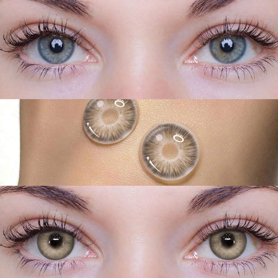 Brown Little Devil Eye Contact - Moisturizes And Daily Wear, Enhances Your Appearance On Holidays And Birthdays, Cheap, Valentine's Day, Cheap Goods, Travel, Travel Essentials, Room Decoration, Valentine's Day Gifts, Cheap Things, Rooms, Vacation Essentials, Women's Gifts, Bedrooms, Valentine's Day Supplies, 99 Cents - màu nâu - Xem 1