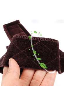 1pc Velvet Non-Slip Headband, Adjustable Non-Slip Hook And Loop Fastener Strap, Sweat-Absorbent And Convenient, Keeps Your Headscarf In Place, Suitable For Daily Outfits, Shopping, Gatherings, Can Be Paired With Hats, Headscarves, Hijabs And More - Black - View 8