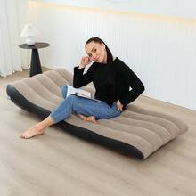 Air Mattress Thickened Ultralight Sleeping Pad For Camping Hiking Warm Portable Outdoor Inflatable Mattress - Multicolor - View 2