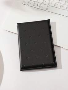 1pc Heart-Shaped Passport Cover, Protective Passport Holder, Portable Travel Card Case - Multicolor - View 6