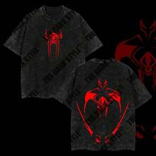 The Dark Style Spidey 2099 - Camisetas de diseñador para hombre, estilo clásico, de corte recto, sin costuras, de gran tamaño, ropa superior, regalo para fans de la película. OIPS - Negro - Ver 5
