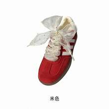 Zapatos casuales unisex, tallas 36-45, zapatos casuales para mujer y zapatos deportivos para hombre, zapatos planos con cordones de suela suave, zapatos cómodos y ligeros para uso diario, de corte bajo. - Beis - Ver 9