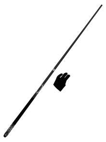 High-Quality Carbon Fiber Billiard Cue, 1/2 Piece Design, 146cm/57.4 Inch Length, 10mm/11.5mm/13mm Tip Diameter, 19-20 Oz Weight, Comfortable Grip, Professional Billiard Cue, Perfect Gift For Billiard Enthusiasts - Grey - View 4