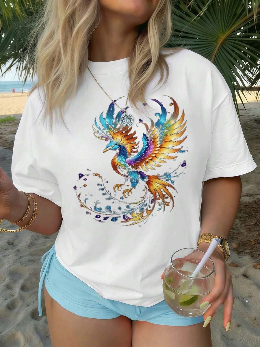 Women T-Shirts - White - View 1