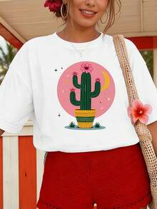 Women T-Shirts - White - View 1