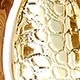 金色鱷魚紋