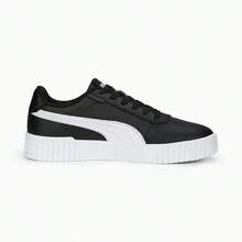 Puma 38584910 女士厚底时尚撞色休闲运动鞋，春夏款 - 黑色 - 查看 3