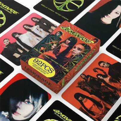 2026 A/E/S/P/A <Limonada><WDA> Tarjetas Lomo de Karina/Winter/Ningning/Giselle, hermosas tarjetas coleccionables, ideales para regalos de fans. Pueden usarse como artículos de apoyo para conciertos y encuentros con fans, y pueden guardarse en portafolios de tarjetas o colecciones de pasaportes.