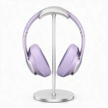 超强承重铝合金耳机支架，兼容Apple Pro Max，稳定支撑保护耳机，通用耳机挂架，桌面耳机架，网吧耳机挂架，让你的空间更有条理 - 銀色 - 查看 7