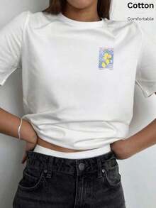 Women T-Shirts - Black - View 10