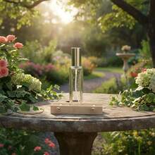 4-10-20ml Gradient Gray Square Perfume Bottle, Glass Refillable Spray Atomizer, Empty Perfume Bottle - View 4