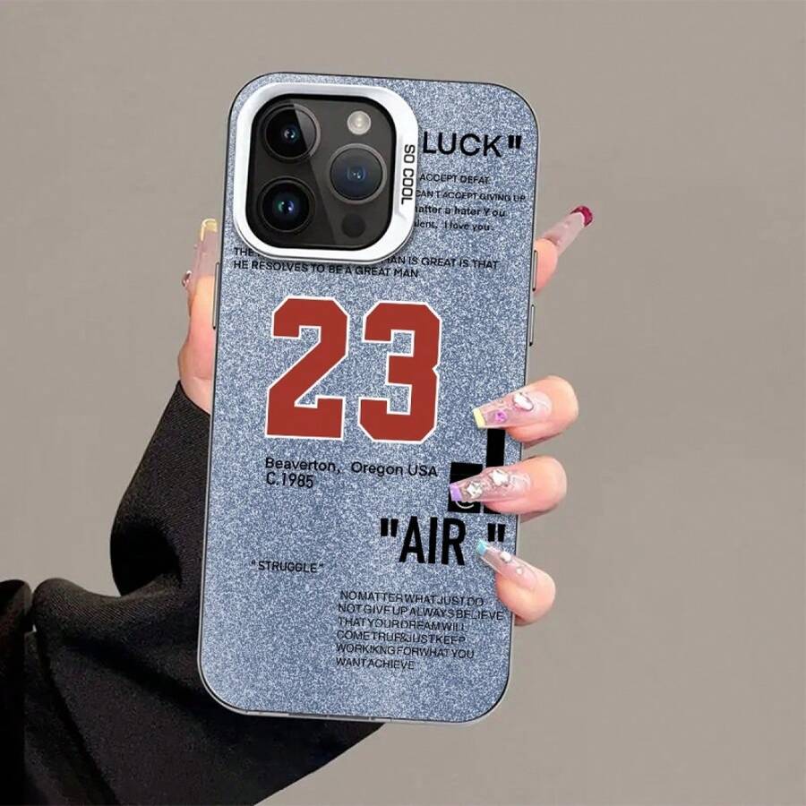 Protective Phone Case Compatible With Apple 17 PROMAX, 16, 15, 14, 13, 12, 11 PROMAX And XSMAX, Featuring An Inspirational Basketball Design With Themes Of Luck, Effort, Perseverance, And Dreams. It's A Snug, Drop-Resistant Case Made Of Wear-Resistant Material, Providing Full Protection For The Back And Edges Of The Device. Ideal For Sports Lovers Seeking A Personalized Motivational Message, It's Also Suitable For Everyday Use And Makes A Great Gift For Friends And Fans. - 支付 - 查看 1