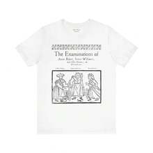 Belvoir Witches T-Shirt, Occult Woodcut, Vintage Witchcraft, Black Magic, Spooky Medieval Unisex Short Sleeve T-Shirt - 白色 - 查看 1
