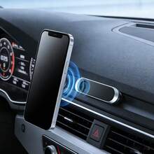 Soporte magnético para teléfono muy atractivo, adecuado para uso en automóvil y escritorio, con imanes potentes para una sujeción segura, compatible con múltiples modelos de teléfonos - F6 - Ver 9