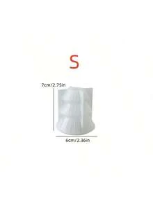 DIY Resin Mold Large Striped Christmas Tree Candle Holder Mold Home Christmas Decoration Tabletop Resin Plaster Silicone Mold, Suitable For Making Candles And Candle Holders - Christmas Tree Candlestick Mold - View 9