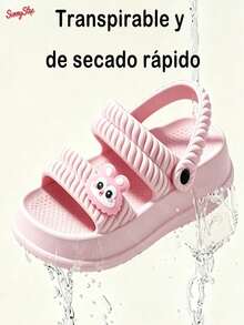 Kids Fashion Slippers - Pink - View 6
