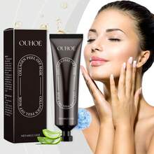 Hoygi 1 Pack Collagen Peel Off Face Mask For Deep Pore Cleansing & Hydration, With Glycerin & Centella Asiatica, Gentle Overnight Treatment For All Skin Types, Beauty Skincare Routine,Skin Care,Travel Essential,Quick Ship Items,Free Shipping - 清潔臉部控油撕拉麵膜 - 查看 3