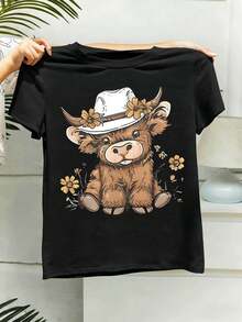 Women T-Shirts - Black - View 2